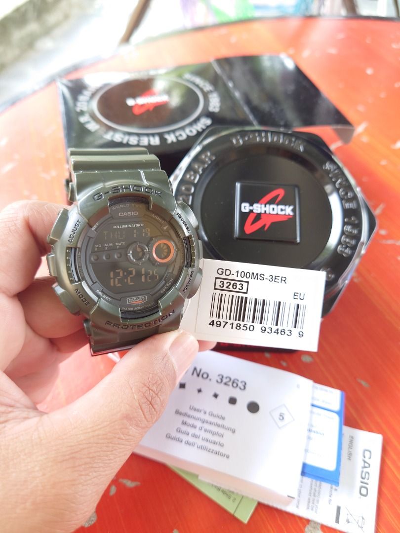 G shock gd 100ms top