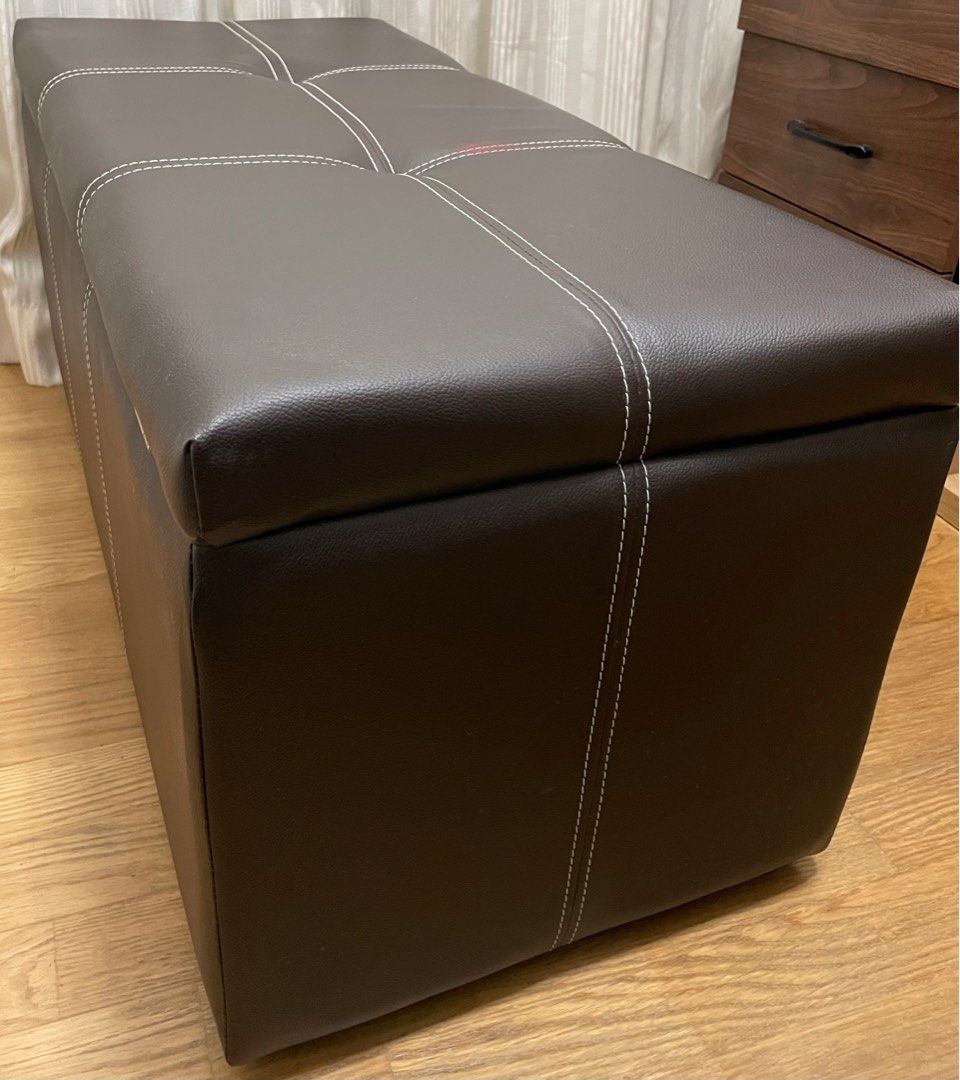 Ottoman Car Rack Ottoman with Storage, Furniture & Home Living, Furniture, Shelves ...