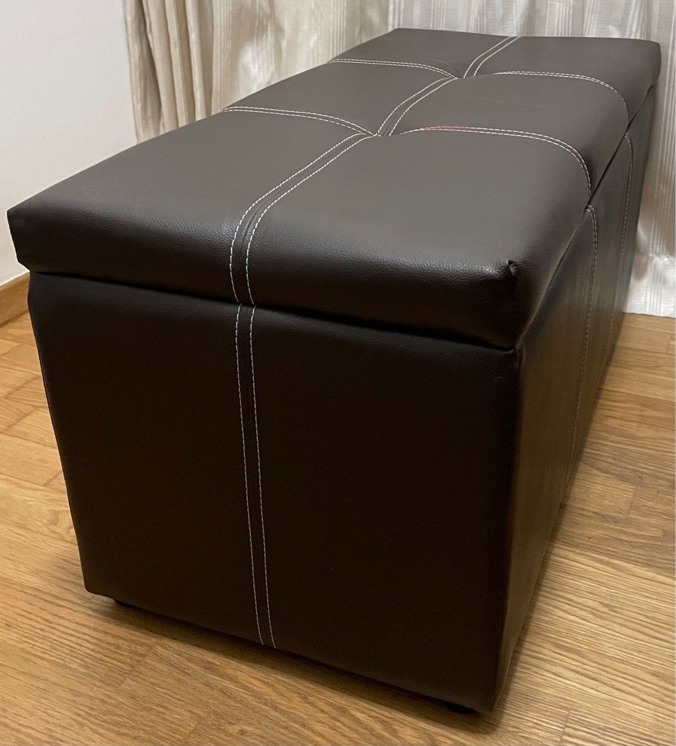Ottoman Car Rack Ottoman with Storage, Furniture & Home Living, Furniture, Shelves ...