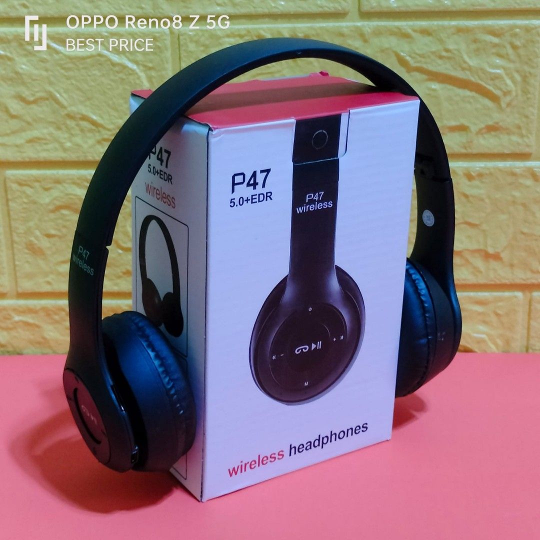 P47 Bluetooth Headphone (Category: Headphones & Headsets) located in Paranaque City. Submitted by audioaddict0517 (Listing ID 1210517707, Image 3). Description: .
