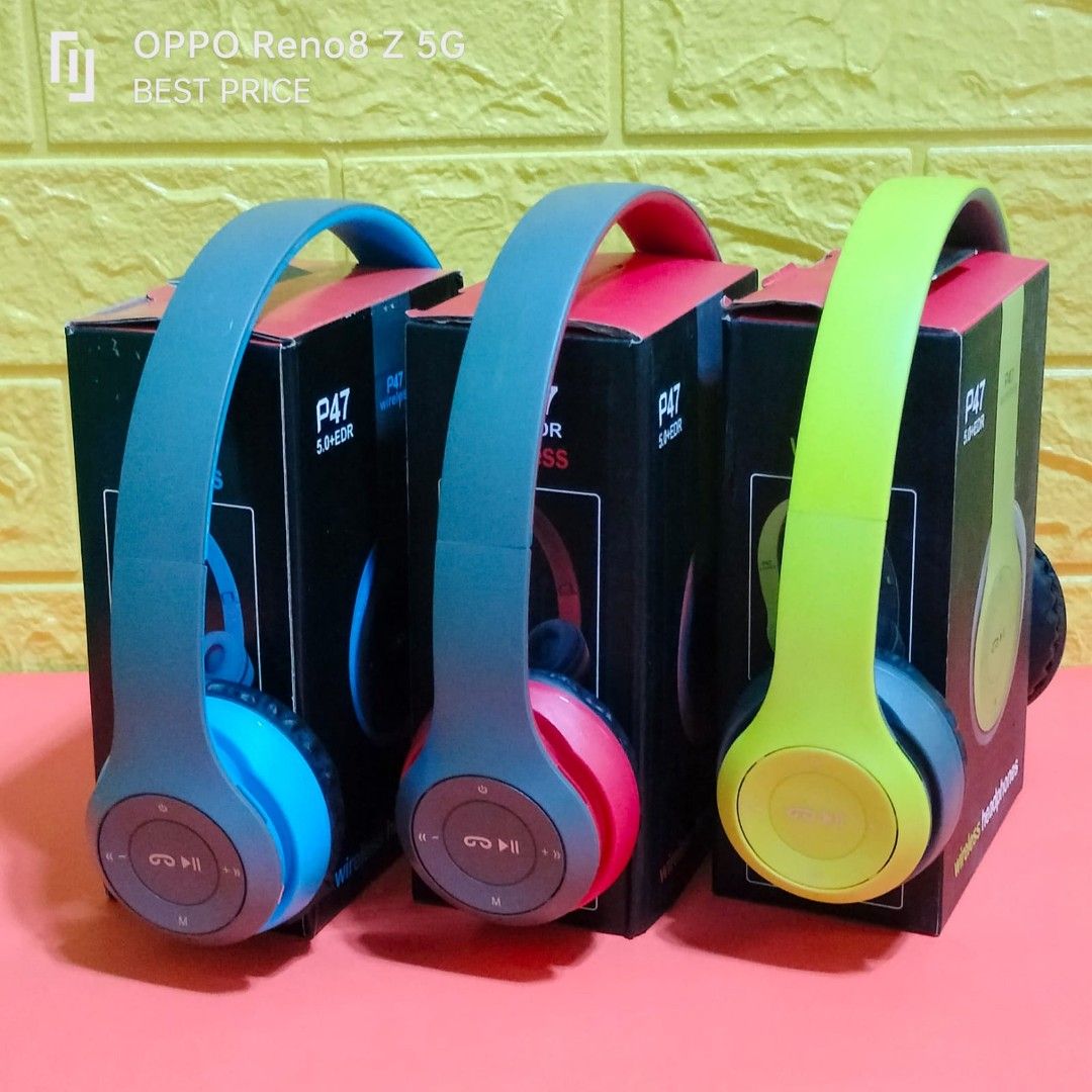 P47 Bluetooth Headphone (Category: Headphones & Headsets) located in Paranaque City. Submitted by audioaddict0517 (Listing ID 1210517707, Image 2). Description: .