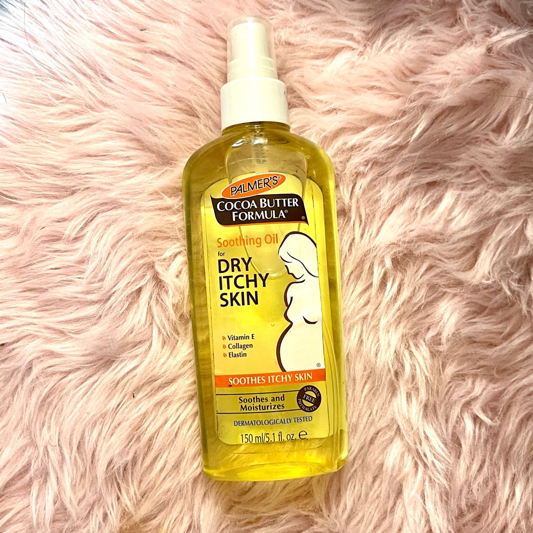 Palmers cocoa butter formula soothing oil for dry and itchy skin