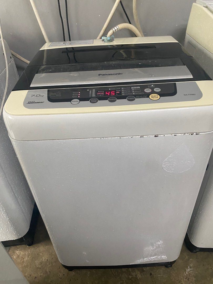 Panasonic 7KG Top Loading Washing Machine, TV & Home Appliances