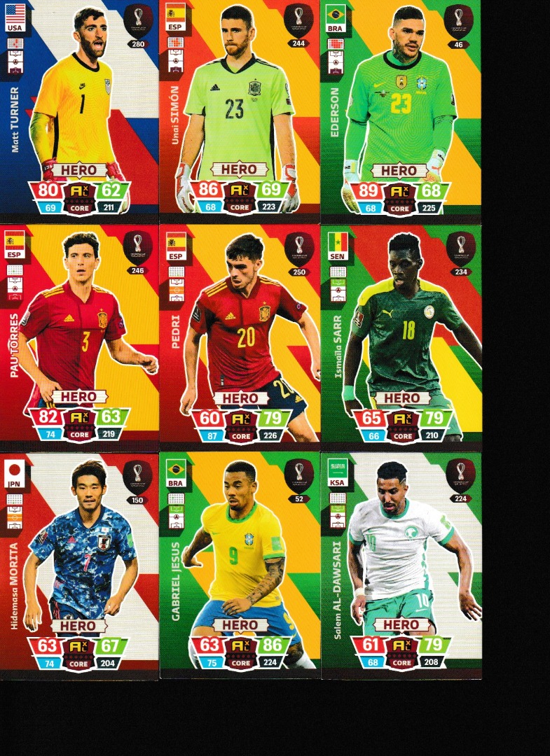 Panini stickers album cards 1.00 for each card, Hobbies & Toys, Toys