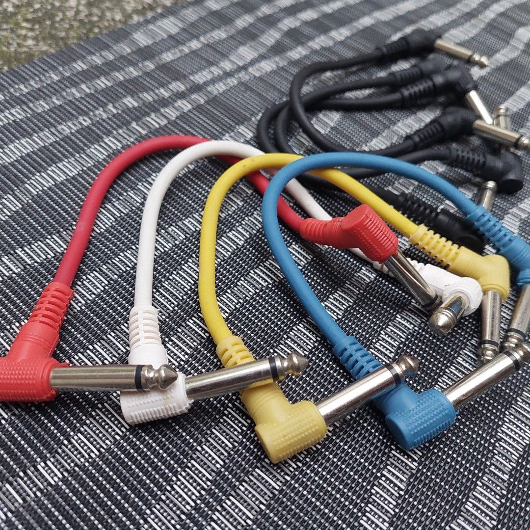 Patch Cables Set of 7 Heavy Duty, Hobbies & Toys, Music & Media