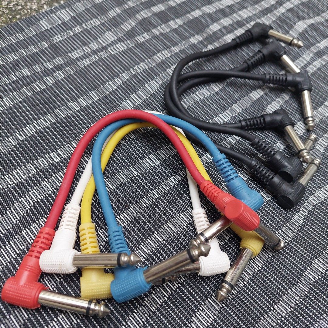 Patch Cables Set of 7 Heavy Duty, Hobbies & Toys, Music & Media