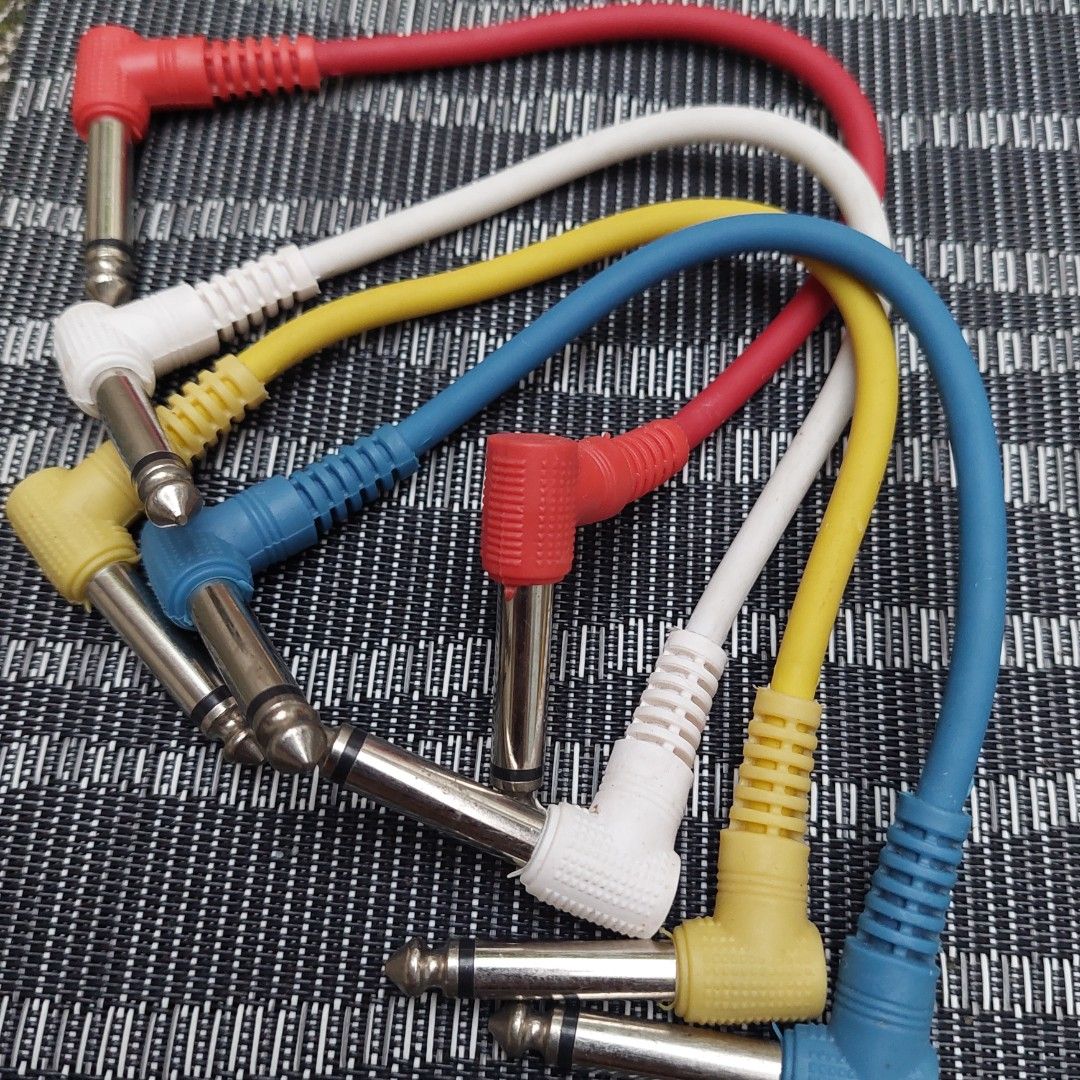Patch Cables Set of 7 Heavy Duty, Hobbies & Toys, Music & Media