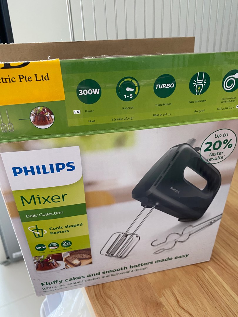 Philips Hand Mixer HR3705/11, TV & Home Appliances, Kitchen Appliances
