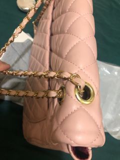 pink tote  bag