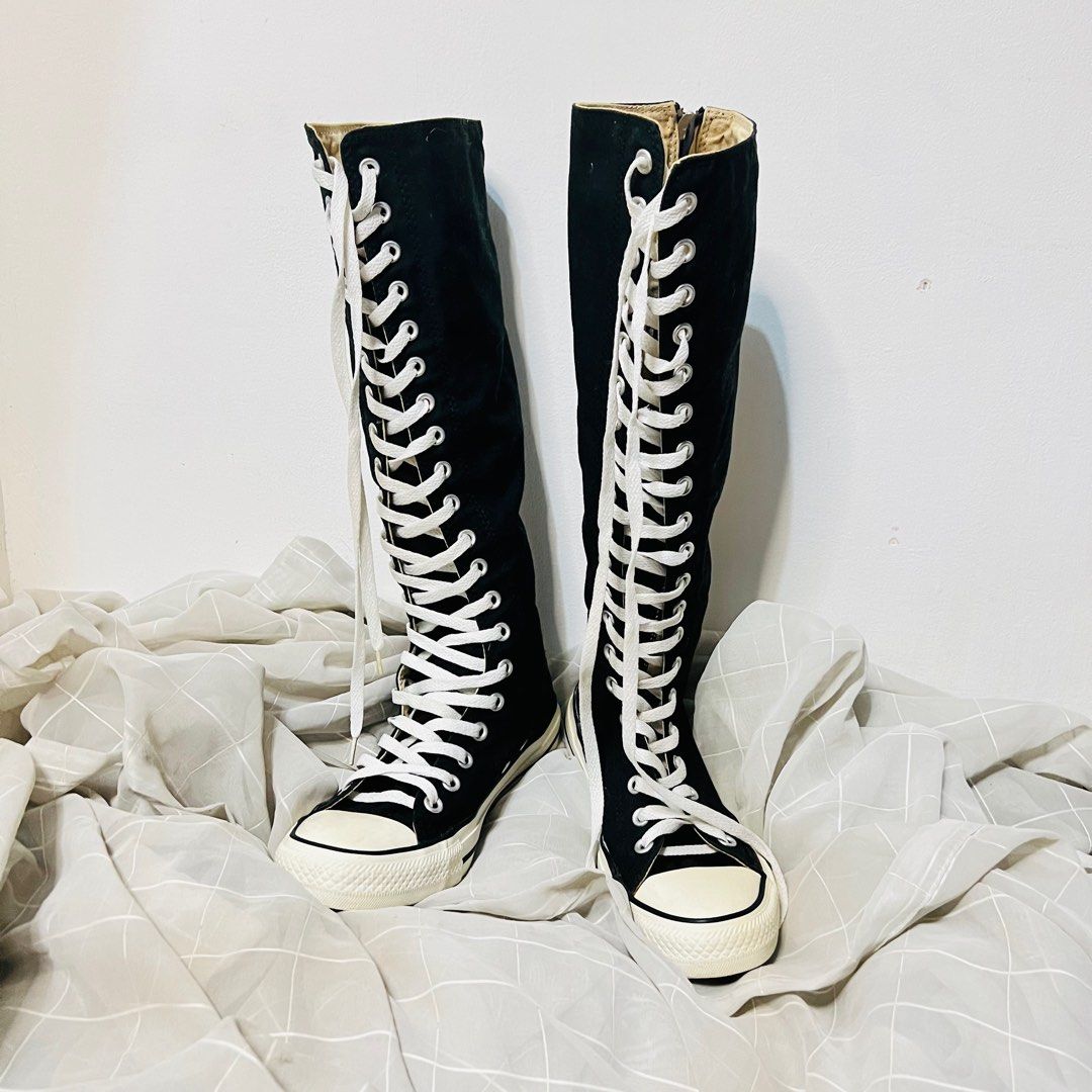 Round Toe Over-The-Knee Sneaker Boots – Natasha's Deals