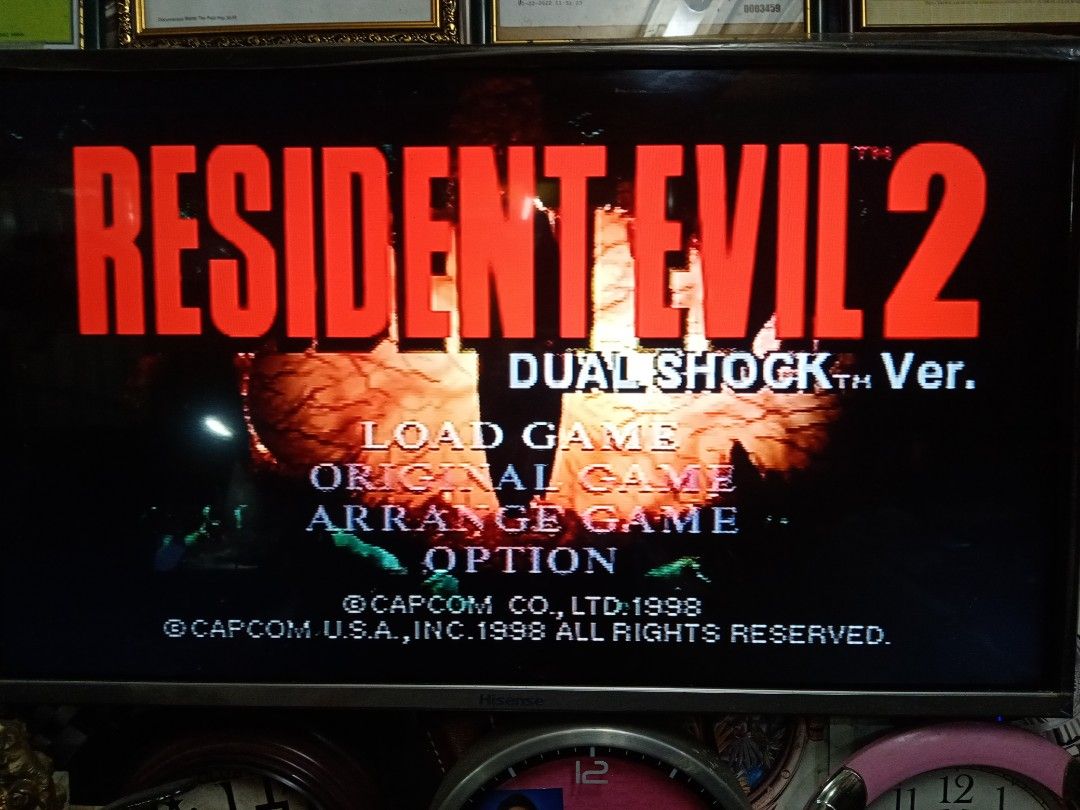 PS1 Game Resident Evil 2, Video Gaming, Video Games, PlayStation on ...