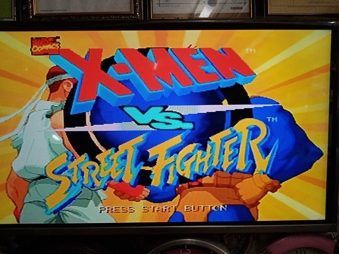 PS1 Game Xmen VS Street Fighter, Video Gaming, Video Games, PlayStation