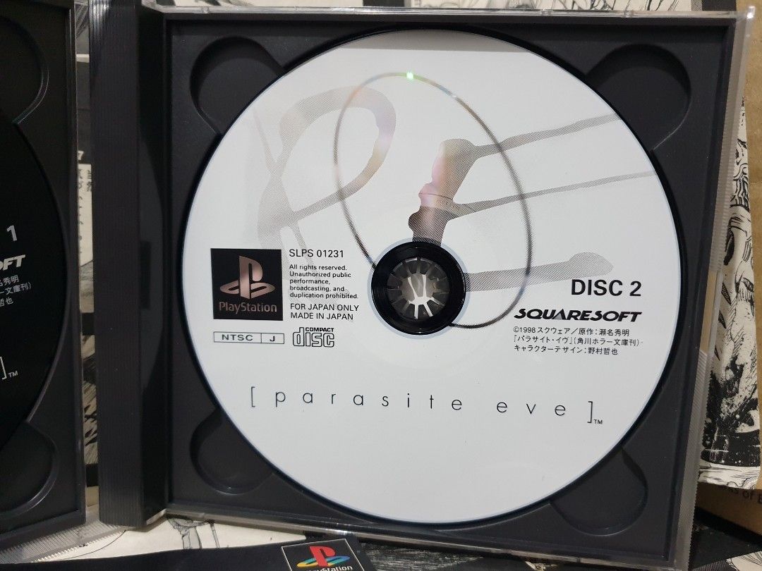 Jogo Parasite EVE Original [JAPONÊS] - PS1 ONE - Sebo dos Games - 10 anos!