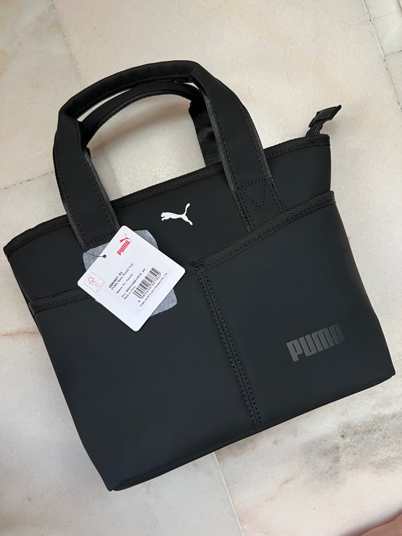 Puma tote bag online silver