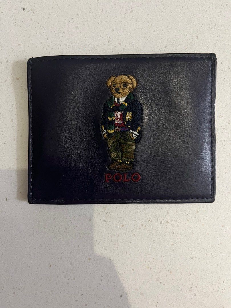 Ralph Lauren Polo Bear Wallet Card Holder Case, Men's Fashion, Watches