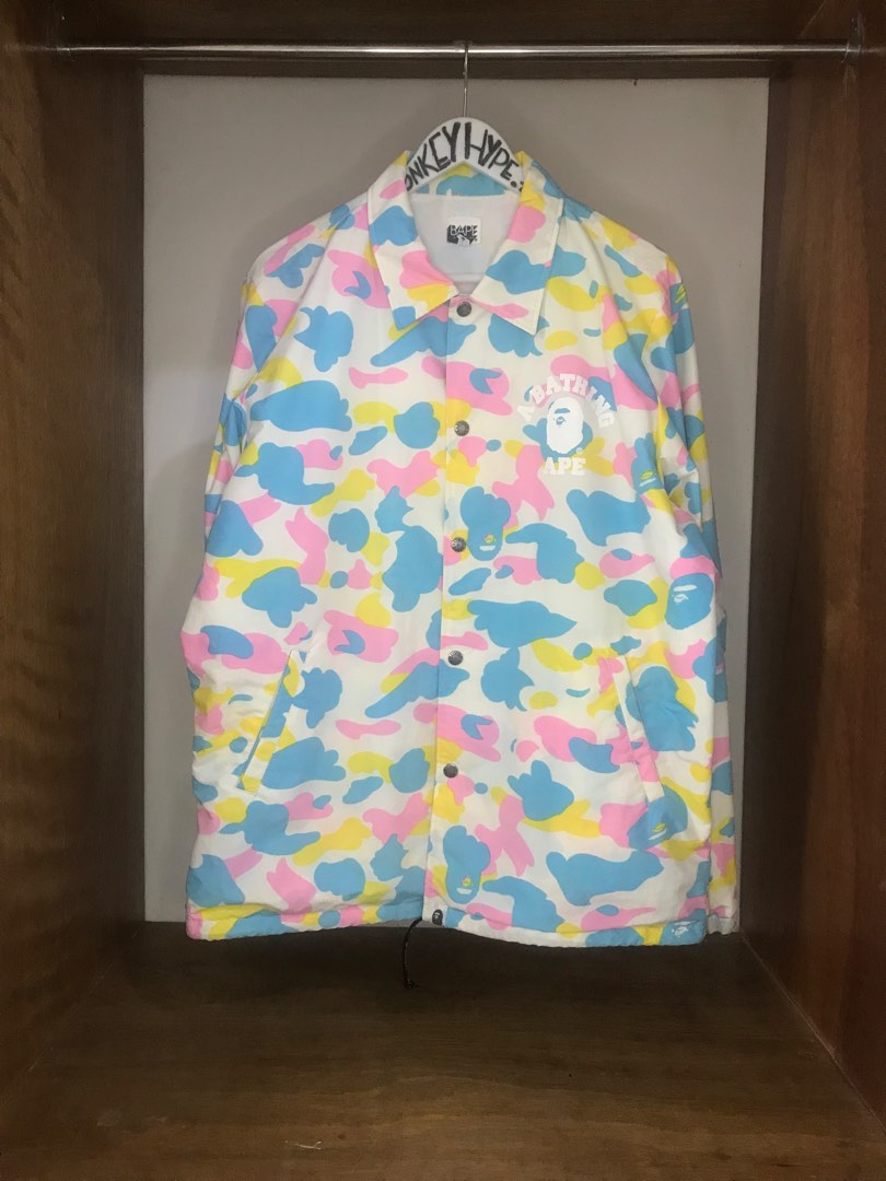 Rare BAPE Cotton Candy Jacket, Men's Fashion, Coats, Jackets and