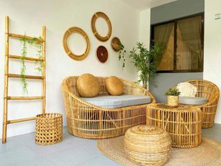 Rattan furnitures (price posted is for bench chair)