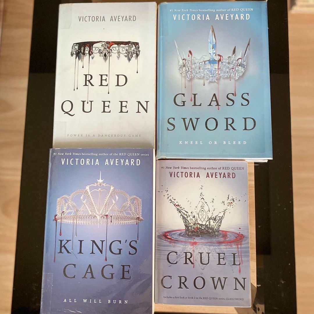 Red queen books, Hobbies & Toys, Books & Magazines, Fiction & Non