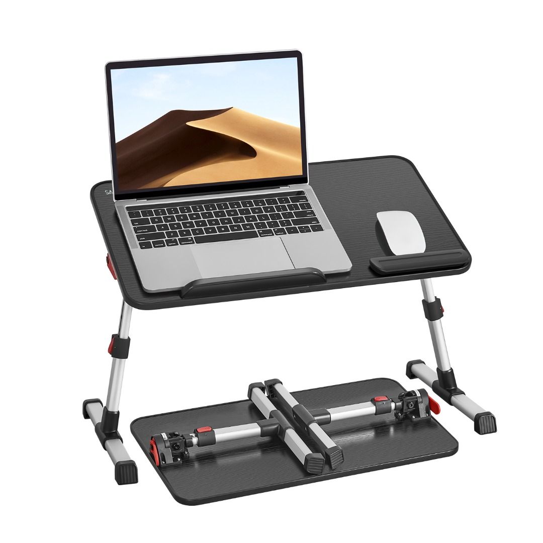 SAIJI A6 Adjustable Laptop Table Tablet Table Study Table Laptop Stand, Furniture & Home Living
