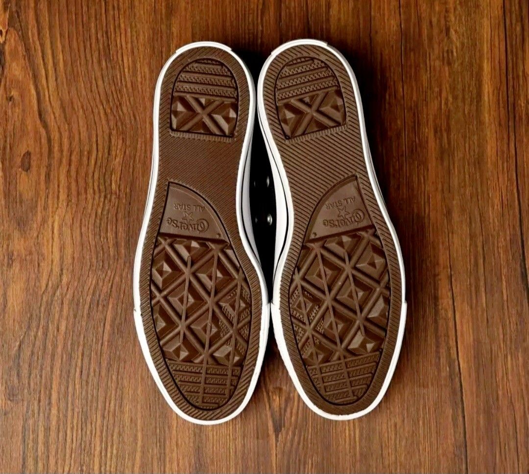 SEPATU CONVERSE ALL STAR LOW HITAM PUTIH, Fesyen Pria