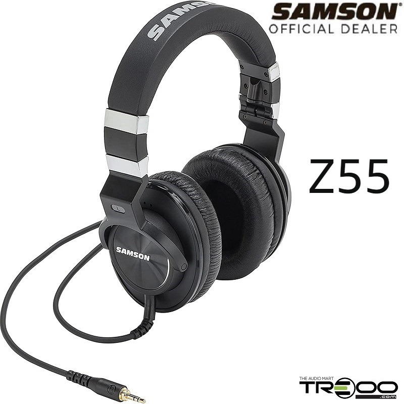 Samson Z55 Pro Studio Monitoring OverEar Headphone, Audio, Headphones