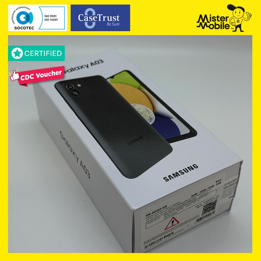 Samsung Galaxy A03 32 32GB 3RAM New Export Set, Mobile Phones & Gadgets ...