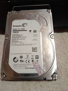 Seagate 1 TB HDD Hard Disk  Video 3.5 HDD