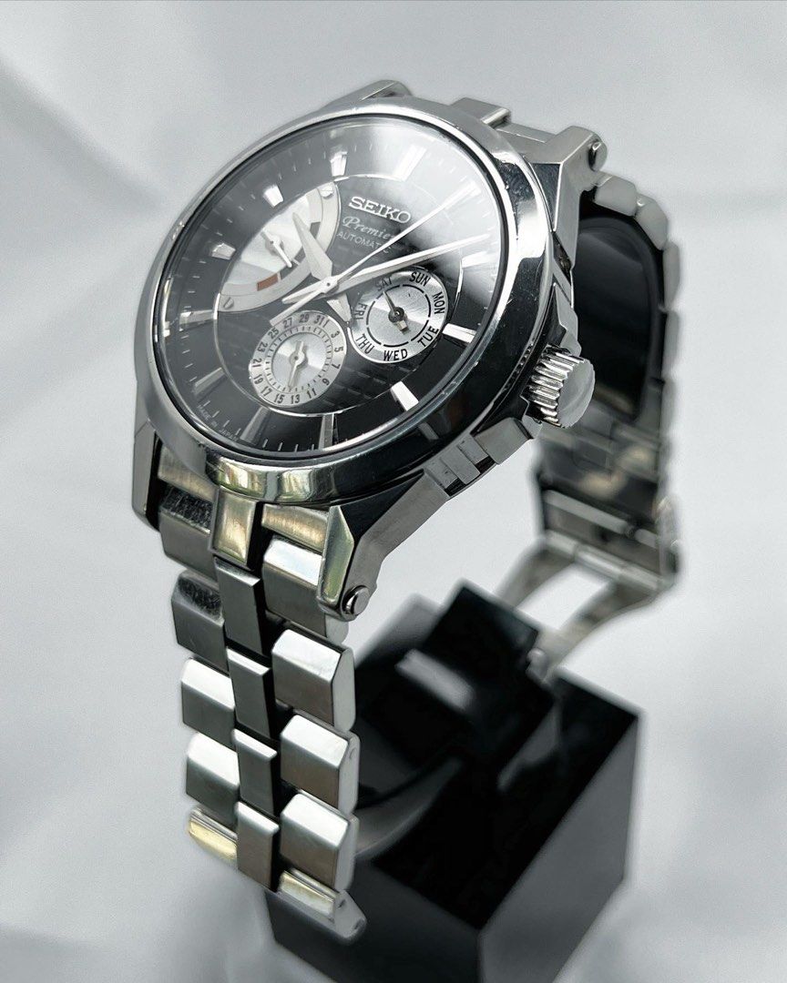 Seiko Premier Automatic Watch 42mm SPB001 6R20A, Men's Fashion, Watches &  Accessories, Watches on Carousell