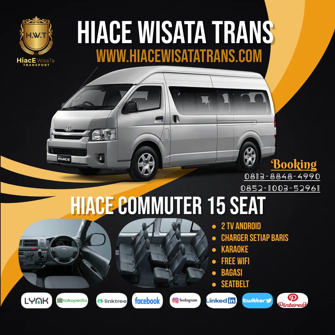 Sewa Hiace Bogor | sewa Hiace Murah | sewa Hiace commuter, Mobil