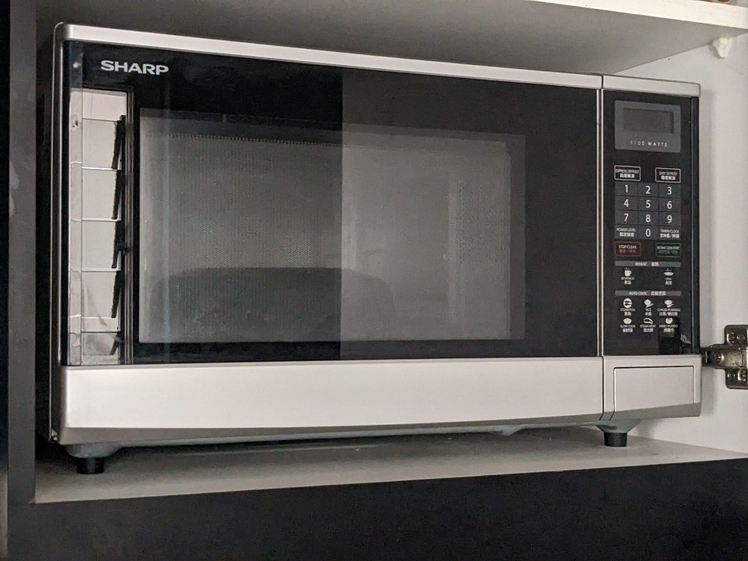 Sharp 33L microwave oven R369T(S), TV & Home Appliances, Kitchen