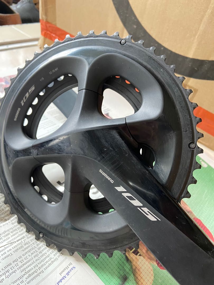 Shimano 105 R7000 Crankset Sports Equipment Bicycles Parts