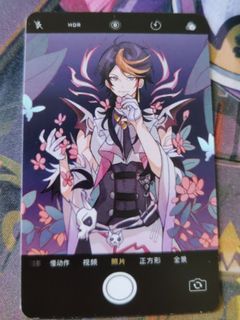 Shu Yamino card from luxiem Nijisanji EN