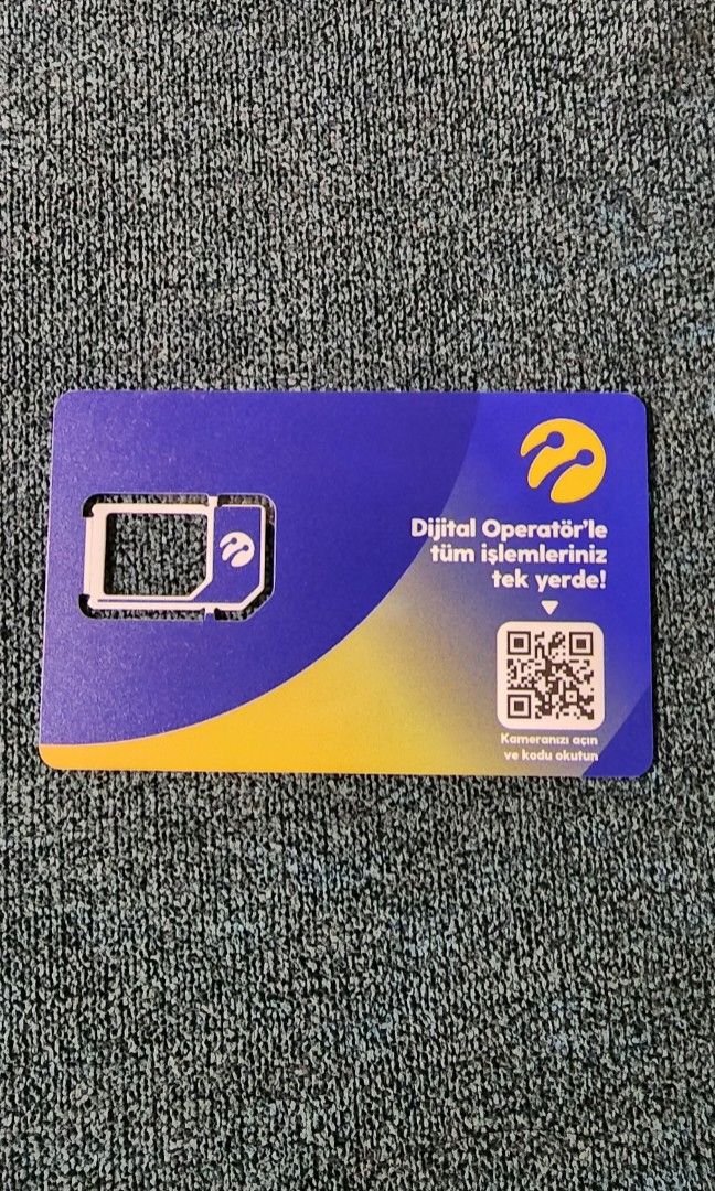 Sim card Turkcell exp March2023, Mobile Phones & Gadgets, Other Gadgets
