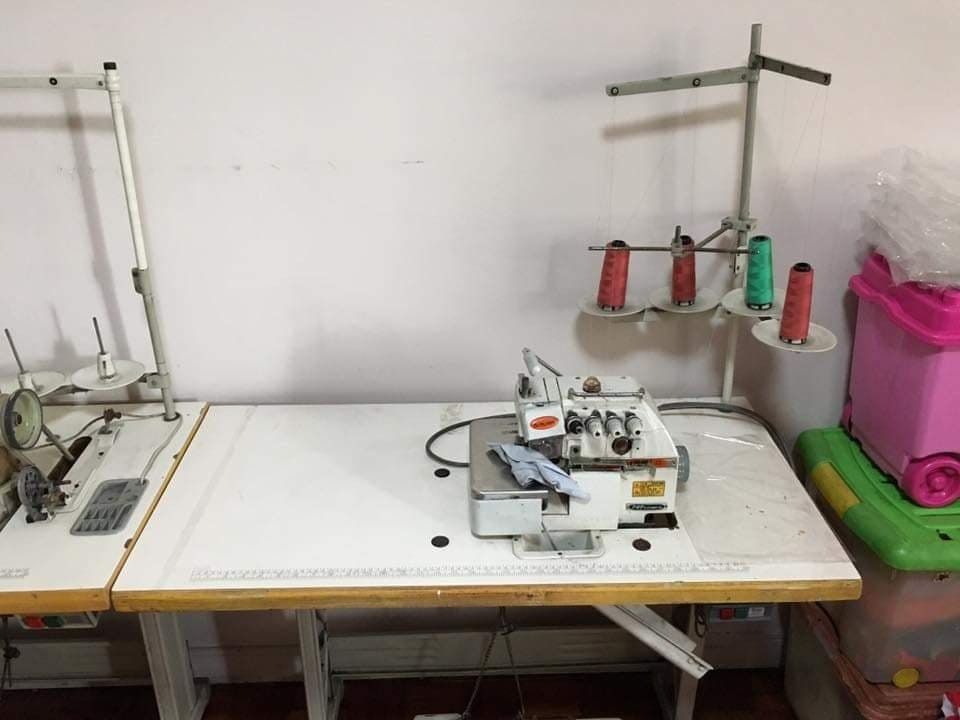 SIRUBA edging sewing machine, overlock, serger & JUKI hispeed sewing