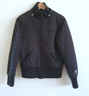 size M fits 10 womens GUC black Gallaz padded puffer jacket
