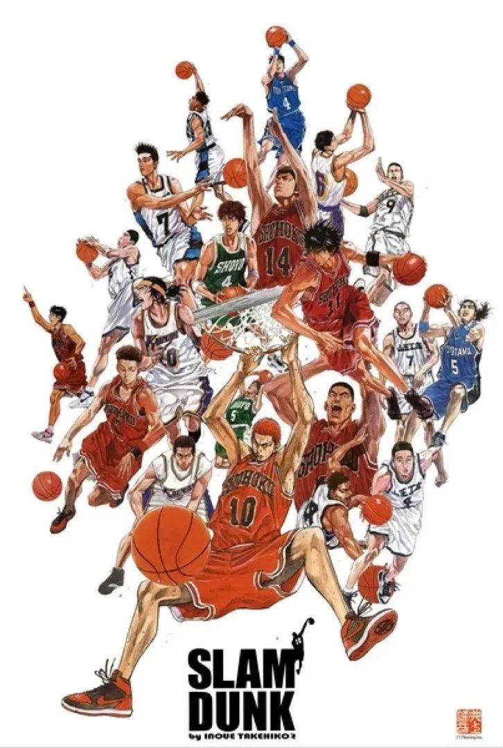 Slam dunk poster brand new, Hobbies & Toys, Books & Magazines, Comics ...