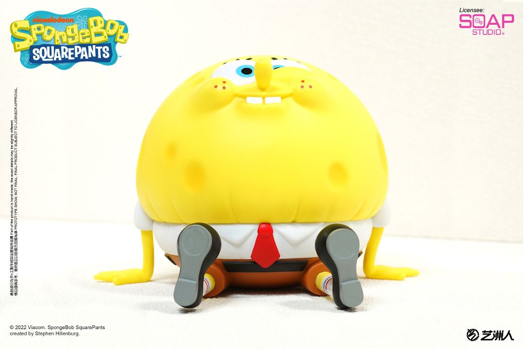 Soap Studio SpongeBob SquarePants / Patrick / Mr. Krabs / Squidward Bubble  Ball Figure (PREORDER)