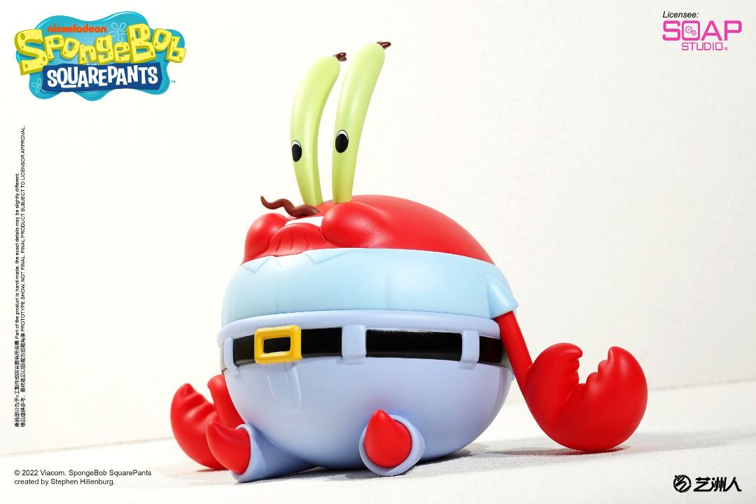 Soap Studio SpongeBob SquarePants / Patrick / Mr. Krabs / Squidward Bubble  Ball Figure (PREORDER)