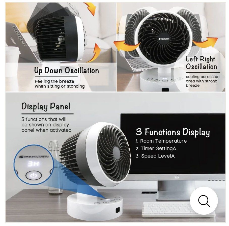 Soundtech Fan, Furniture & Home Living, Lighting & Fans, Fans on Carousell