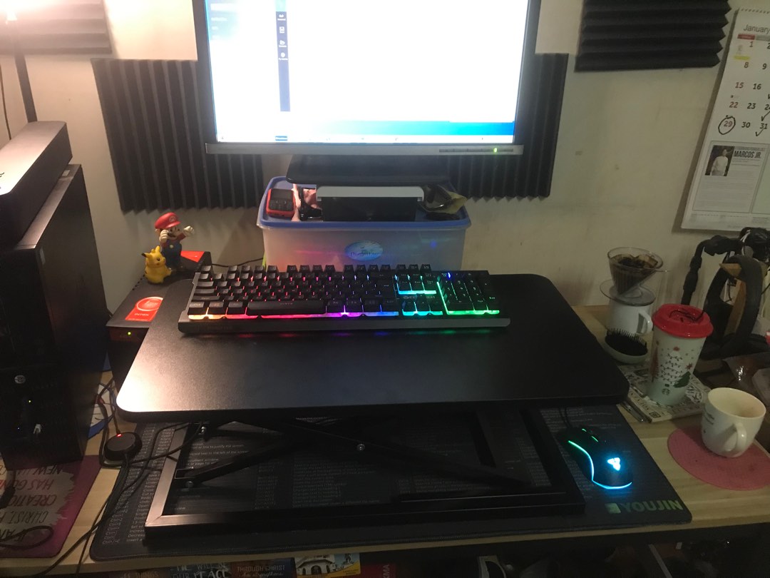 Standing Adjustable desk, Computers & Tech, Office & Business ...