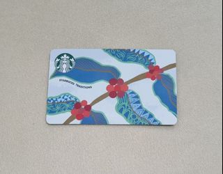 Starbucks Card With 10 Stickers