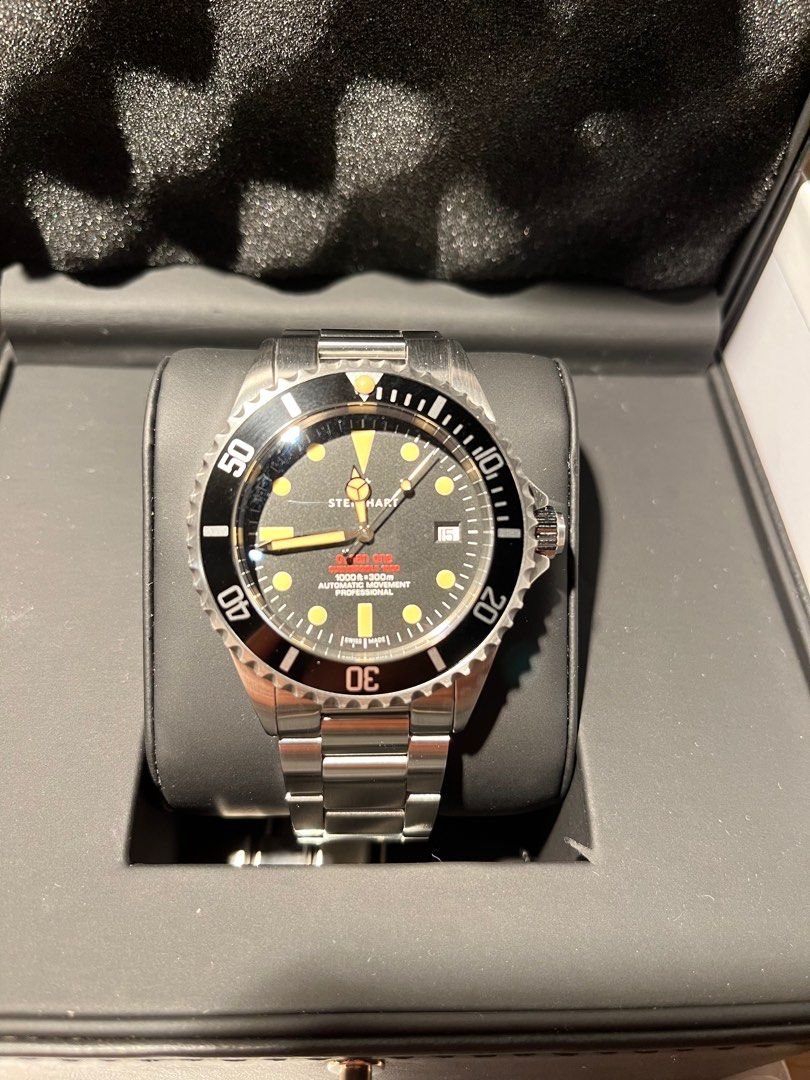 Steinhart ocean one vintage red hot sale