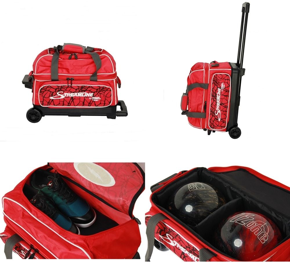 Storm Streamline Bowling Bag / 2 Bowling Ball Trolley Bag, Sports Equipment, Other Sports