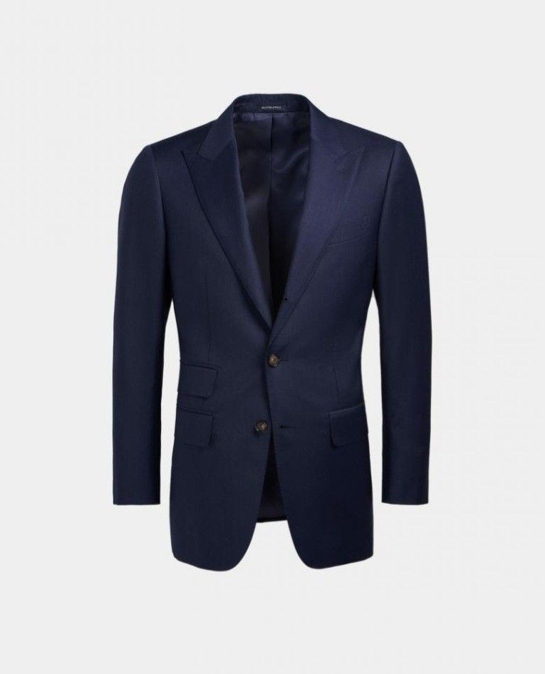 Suitsupply Dark Blue Suit Jacket / Blazer / Sport coat, Men's Fashion, Coats, Jackets and