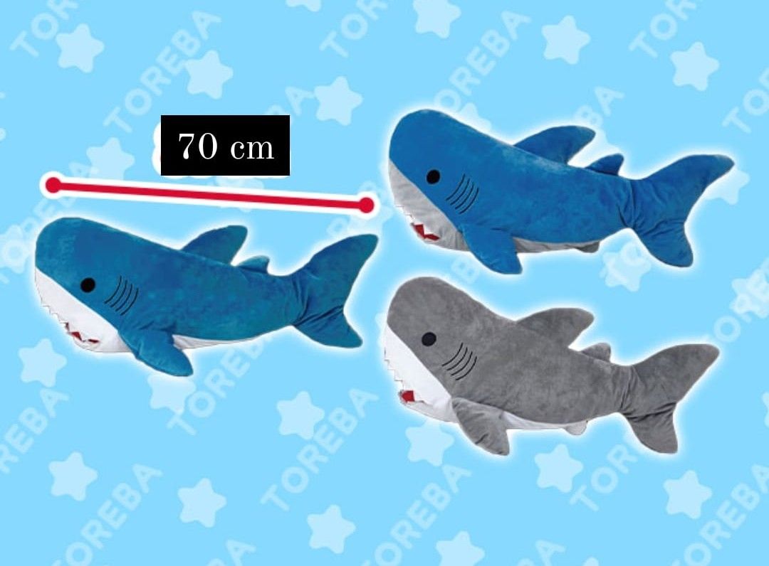 SUPER BIG 70CM Authentic Toreba Japan Relaxing Megalodon 2 Big B