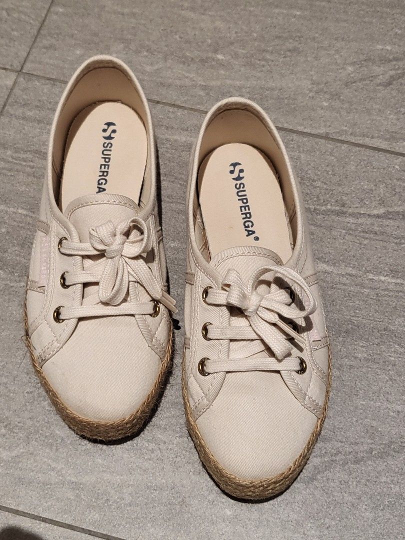 Superga sale espadrilles beige