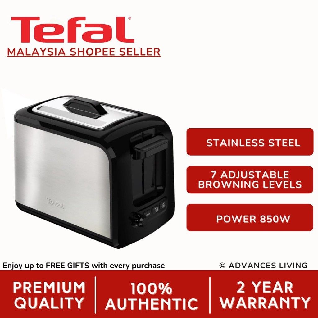 Tefal Express Toaster TT410D (NEW), TV & Home Appliances, Kitchen