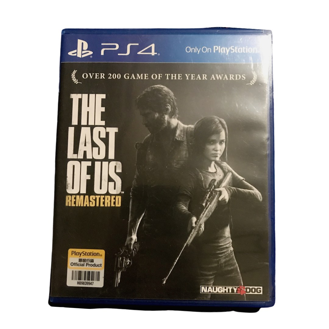 The Last of Us Remastered PS4 Game Disk, Video Gaming, Video Games, PlayStation on Carousell