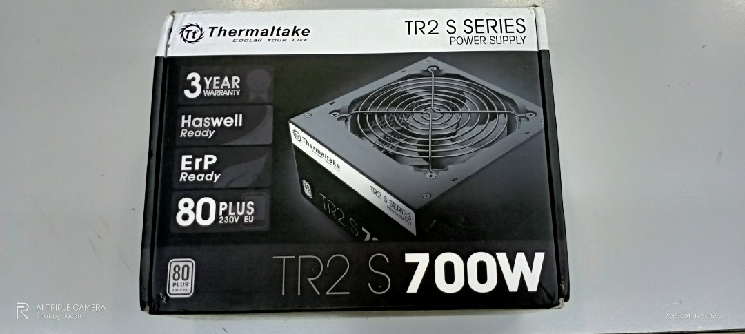 Thermaltake TR2 S 700W 80+ Power Supply, Computers & Tech, Parts ...