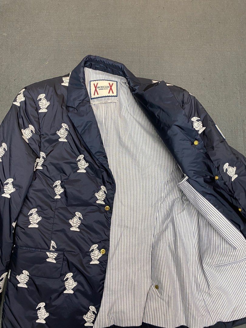 Moncler bleu outlet